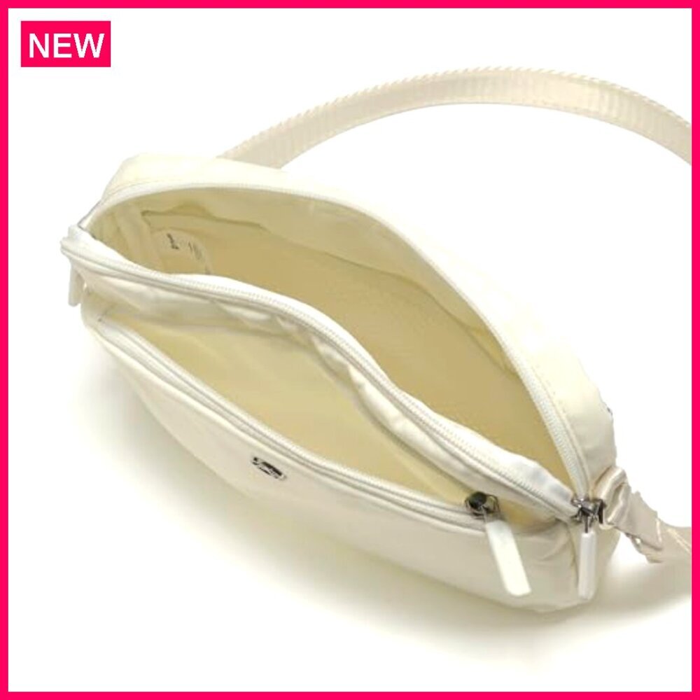 Small Nylon Crossbody Bag with Adjustable Strap Multi Pocket Lightweight Purse - Picture 6 of 6